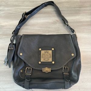 Juicy Couture Leather Messenger Bag